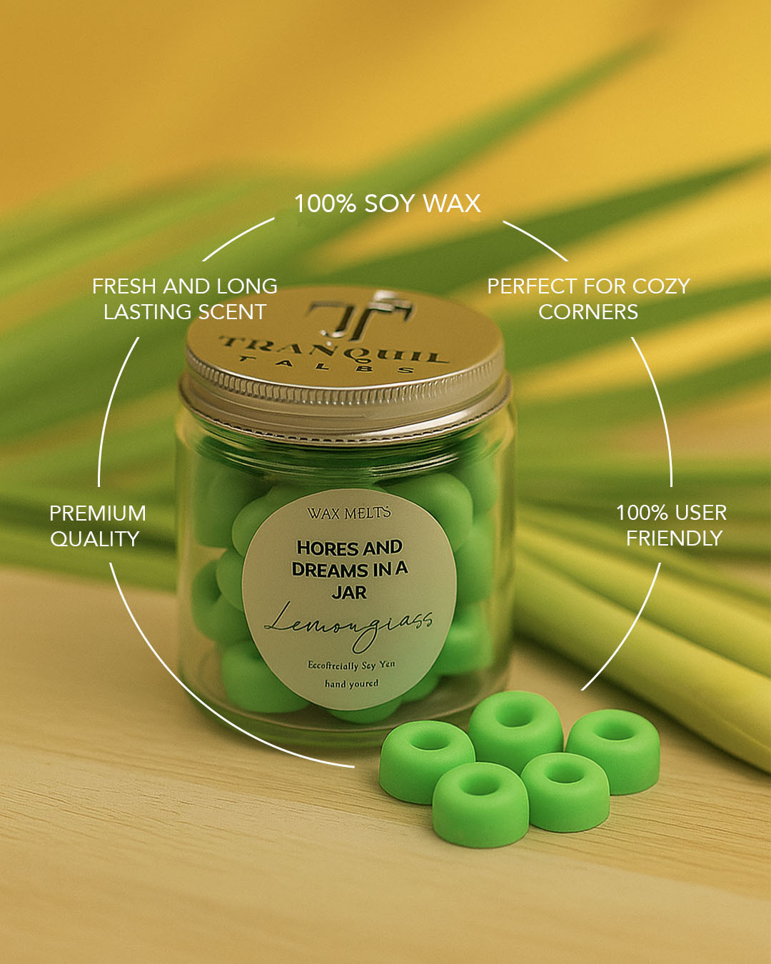 Lemongrass Donuts Wax Melts