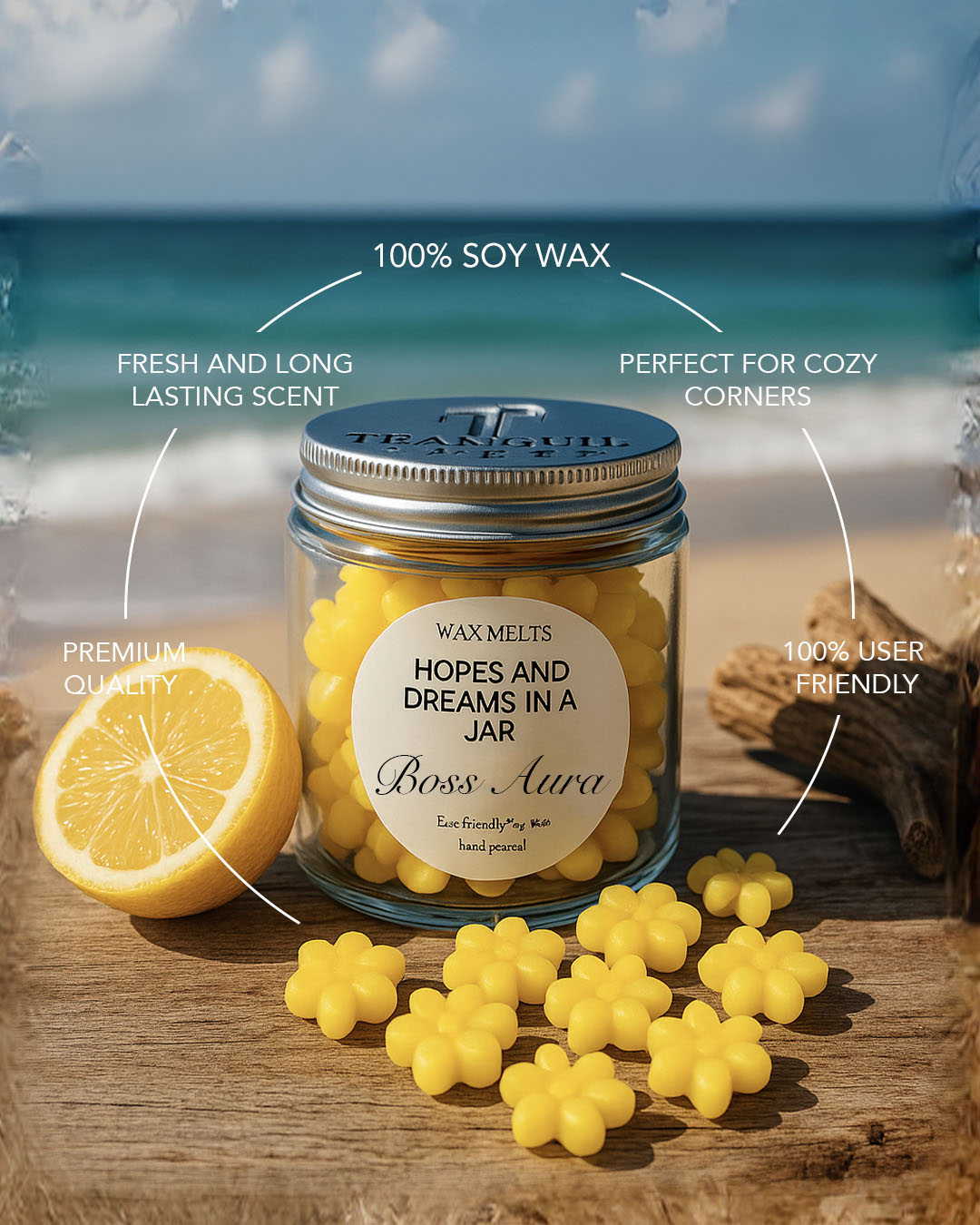 Blossom Boss Aura Wax Melts