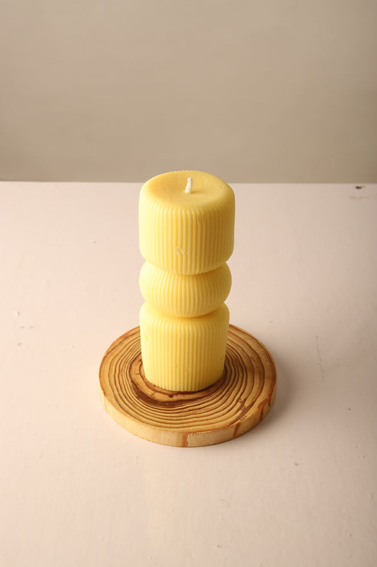 Ribbed Pillar – Vanilla
