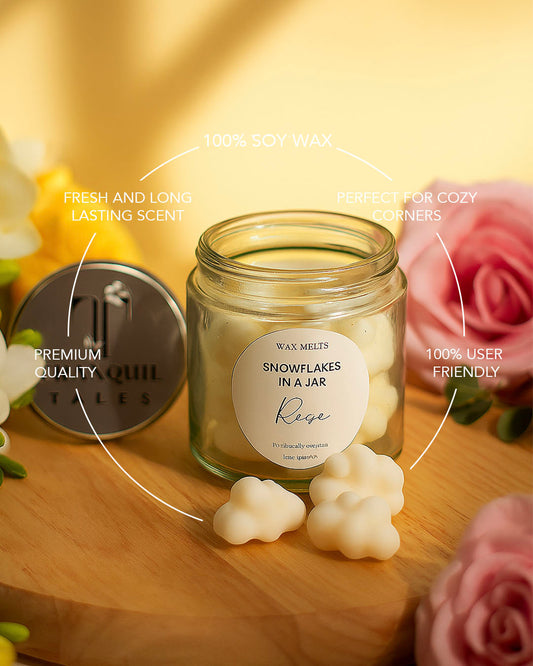 Rose Snowflakes Wax Melts